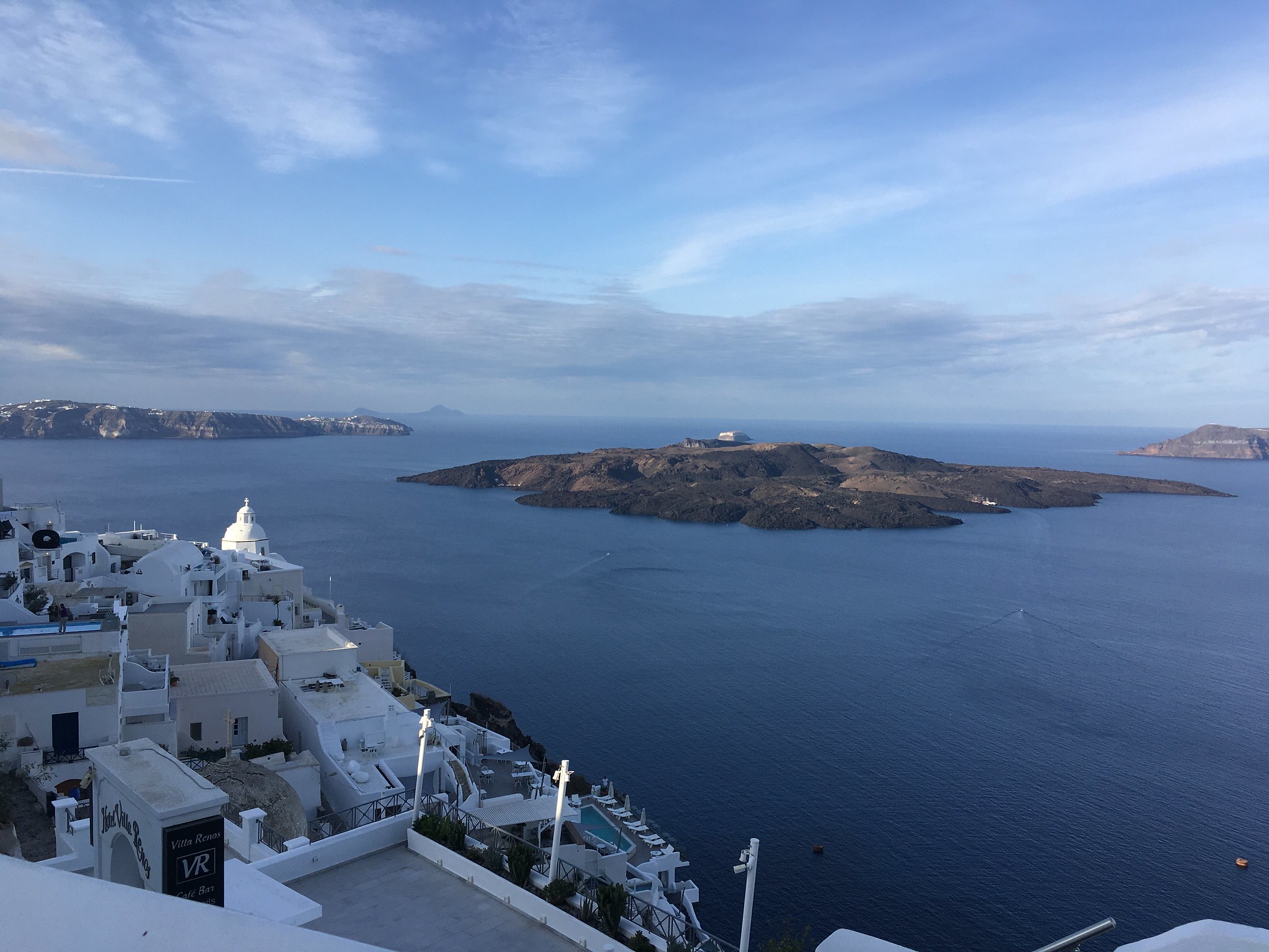 Los volcanes de Santorini (Nea Kameni y Palea Kameni)